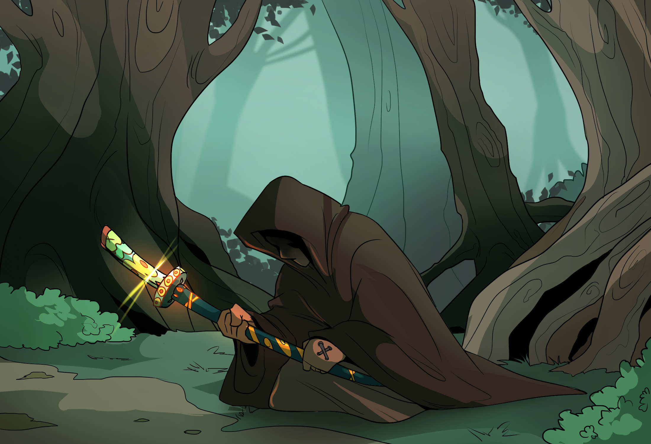 De keizerlijke katana